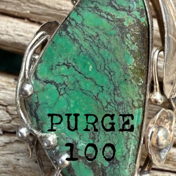 Vintage Sterling Silver Chinese Export Coral Cloisonné Ring 9 - Picture 10 of 10